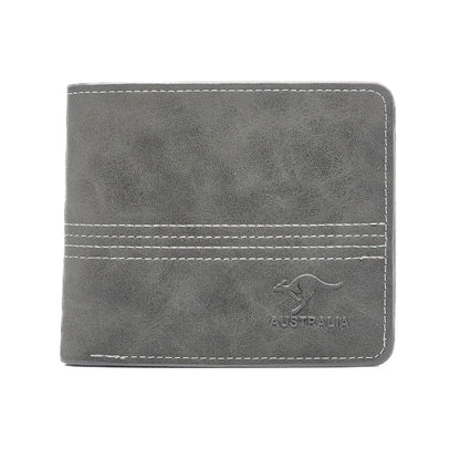 Grey Suede Mens Wallet - Allanson Souvenirs