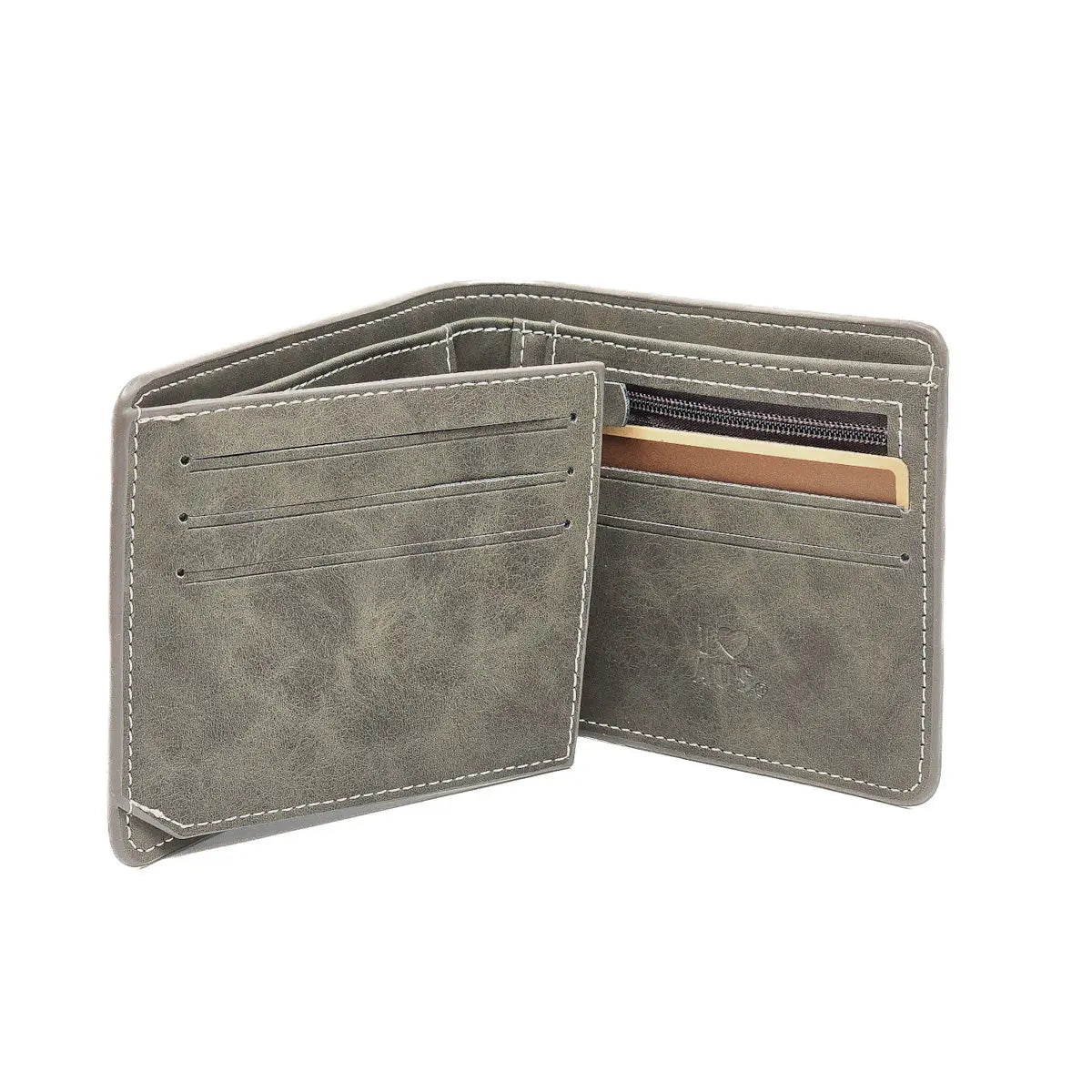 Grey Suede Mens Wallet - Allanson Souvenirs