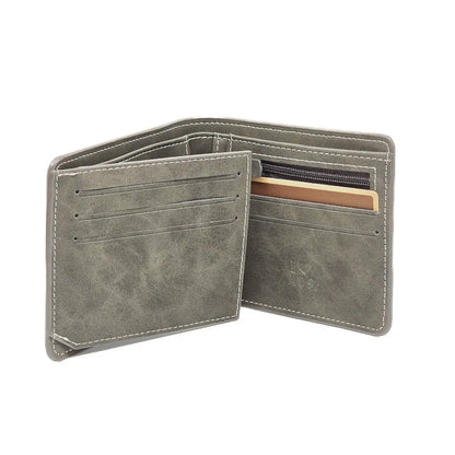 Grey Suede Mens Wallet - Allanson Souvenirs