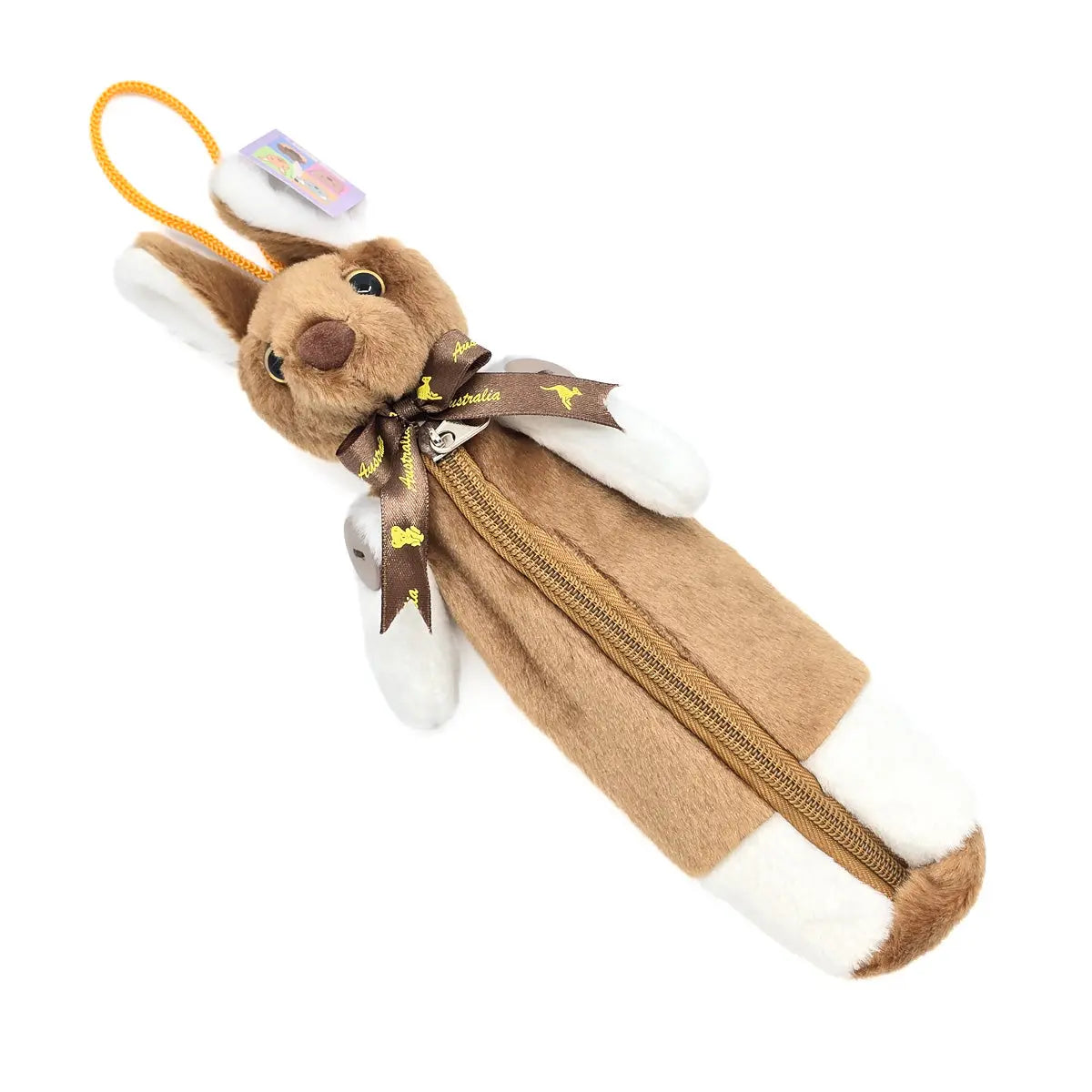 Kangaroo Plush Pencil Case - Allanson Souvenirs