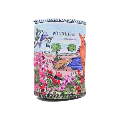 Kangaroo/Uluru Stubby Holder - Allanson Souvenirs