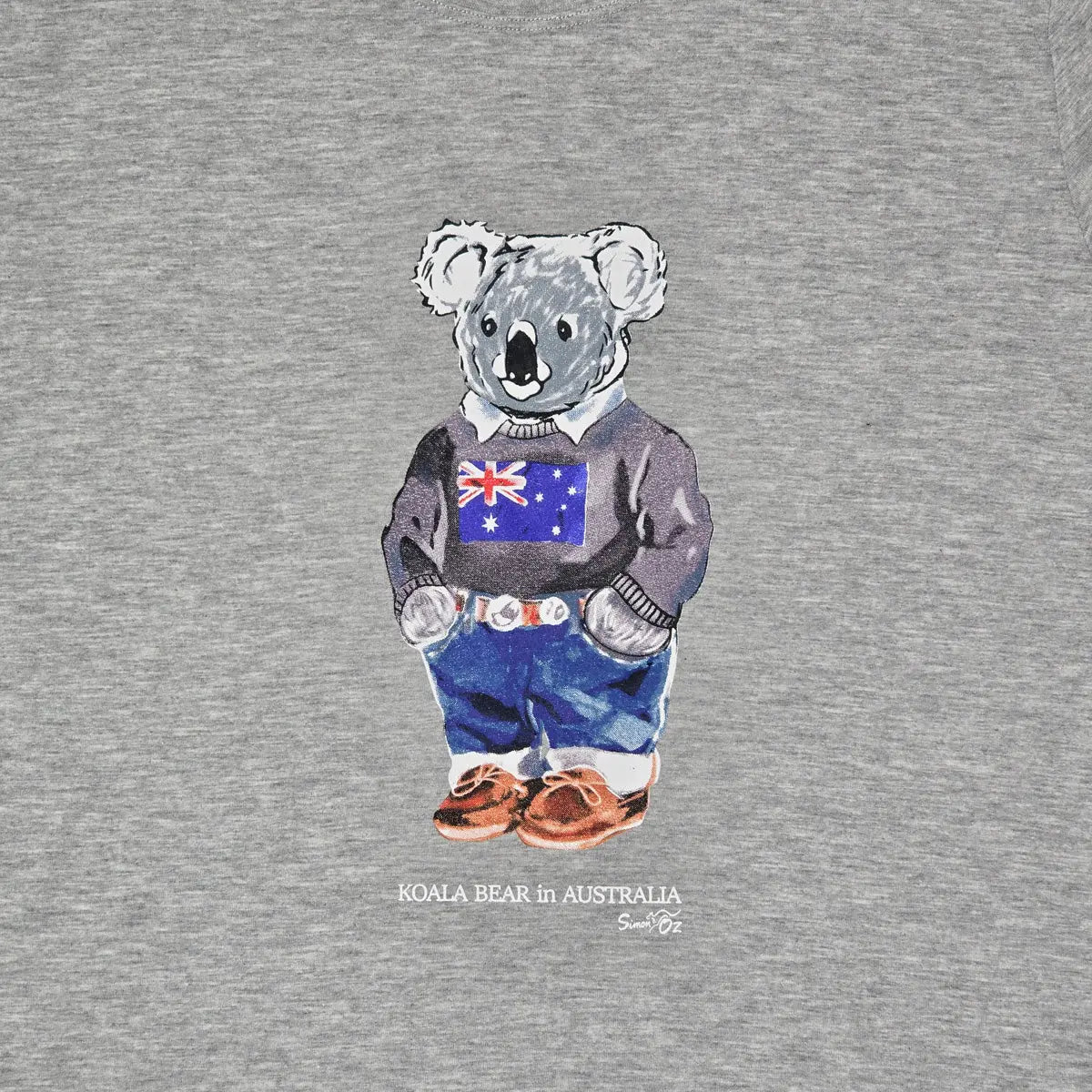Ken the Koala Aussie Flag T-shirt - Allanson Souvenirs