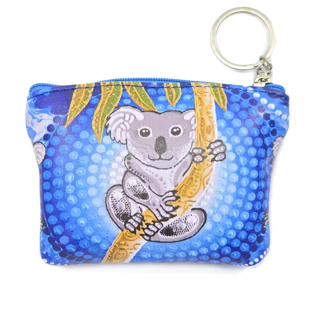 Koala Aboriginal Designed Coin Purse - Allanson Souvenirs