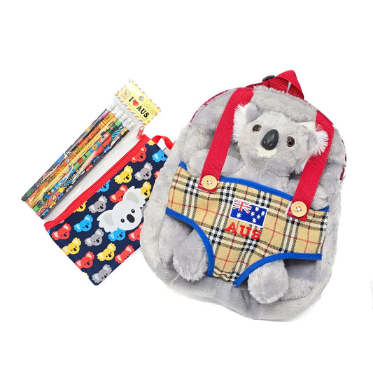 Koala Backpack with Toy Gift Set - Allanson Souvenirs