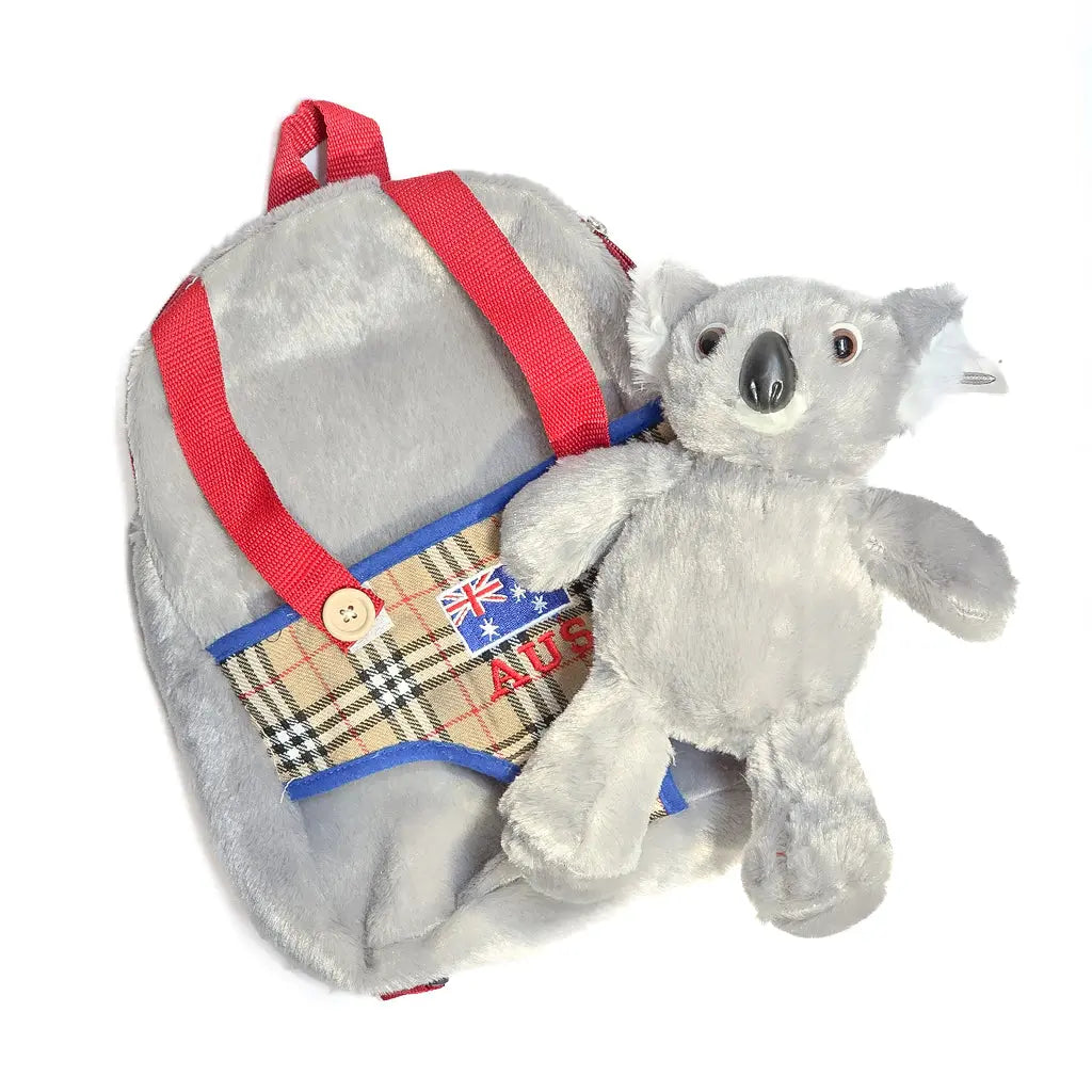 Koala Backpack with Toy Gift Set - Allanson Souvenirs