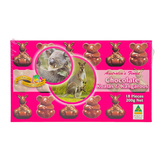 Koala Farms Kangaroo and Koala Chocolates - Allanson Souvenirs