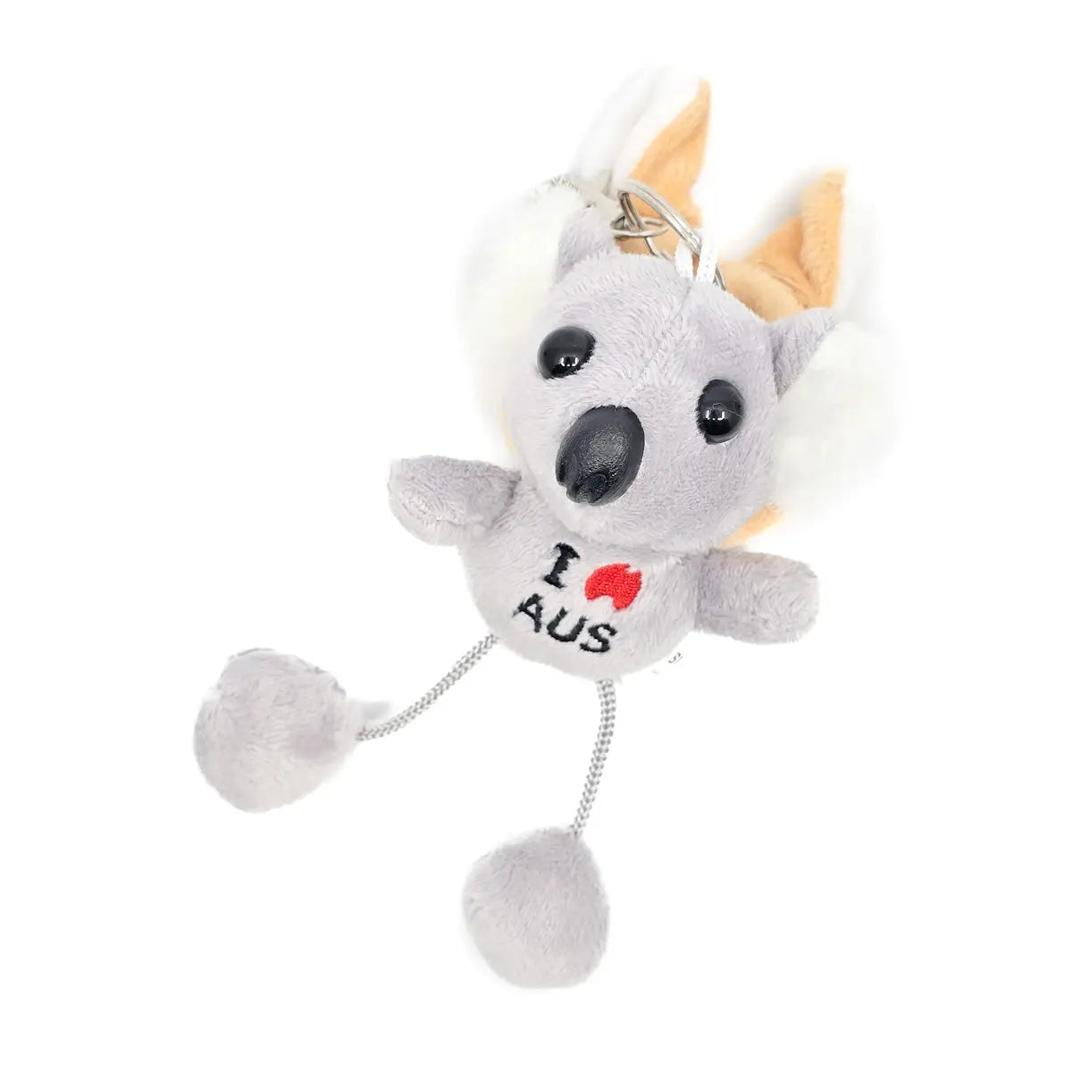 Koala with Kangaroo Beanie Keychain - Allanson Souvenirs