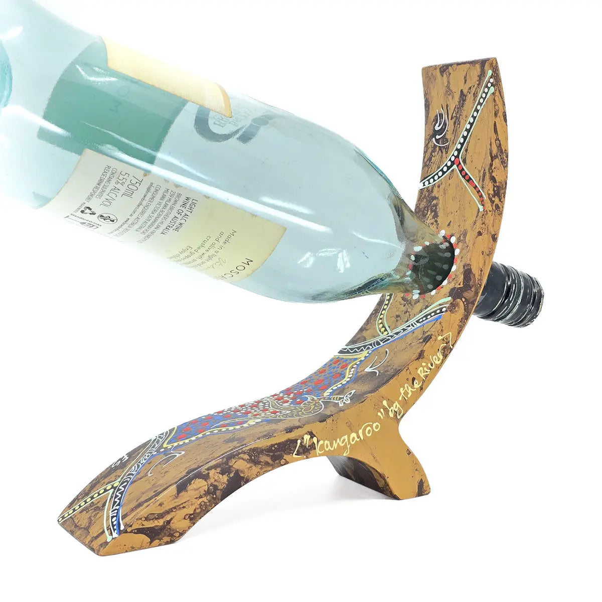 Lacquered Free Standing Wine Stand - Allanson Souvenirs