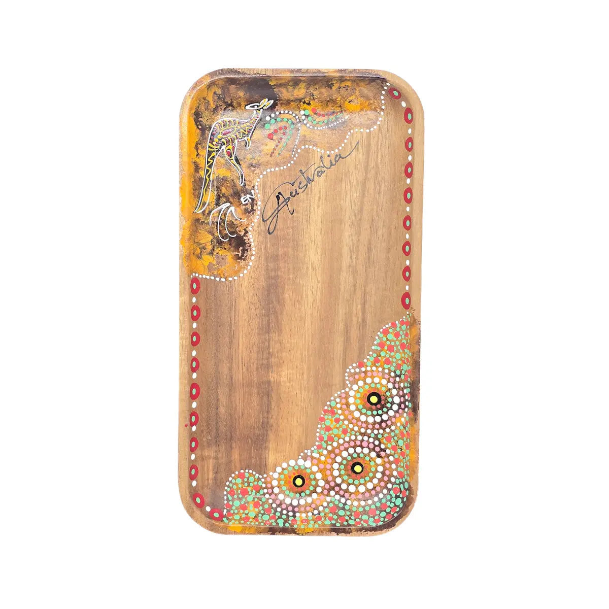 Large Rectangle Wooden Tray - Allanson Souvenirs