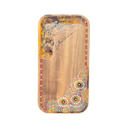 Large Rectangle Wooden Tray - Allanson Souvenirs