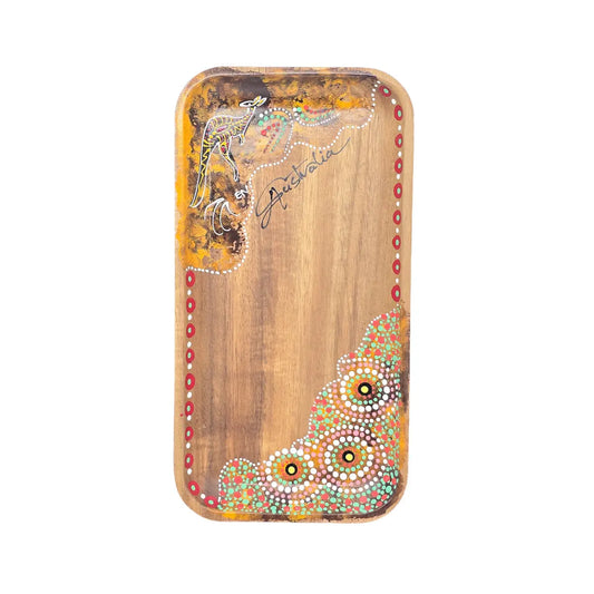 Large Rectangle Wooden Tray - Allanson Souvenirs