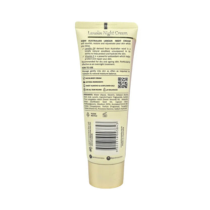 MKII Australian Lanolin Night Nourishing Cream 100g - Allanson Souvenirs