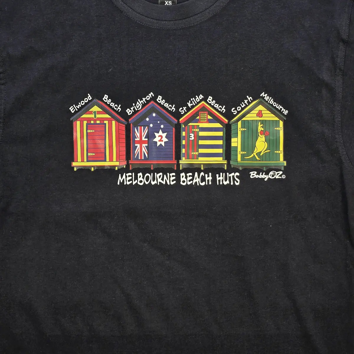 Melbourne Beach Boxes T-Shirt - Allanson Souvenirs