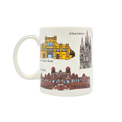 Melbourne Icons Coffee Mug - Allanson Souvenirs