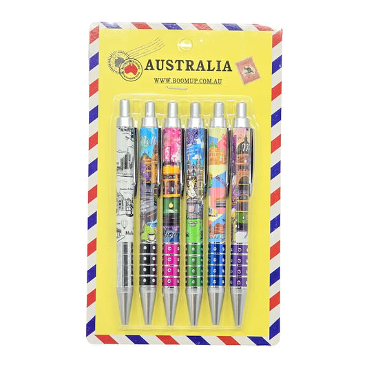 Melbourne Mixed Pen Pack - Allanson Souvenirs