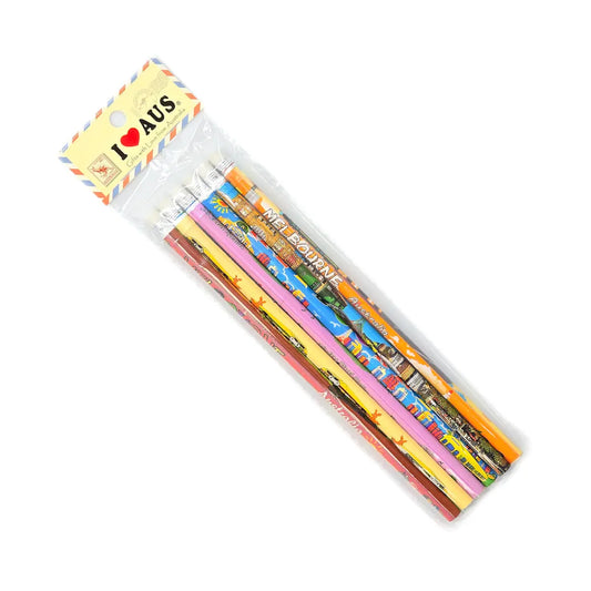 Melbourne Pencil Pack - Allanson Souvenirs