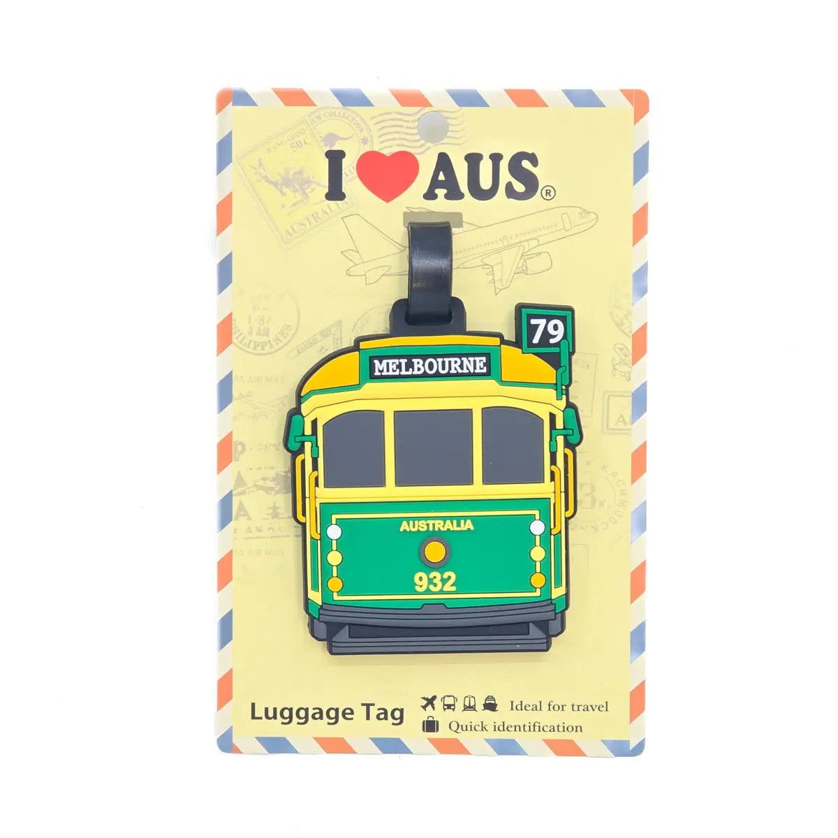 Melbourne Tram Luggage Tags Allanson Souvenirs