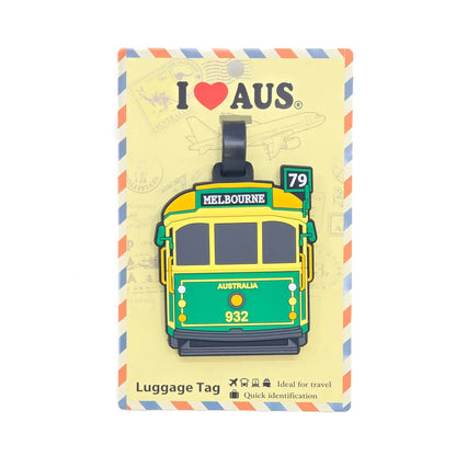 Melbourne Tram Luggage Tags Allanson Souvenirs