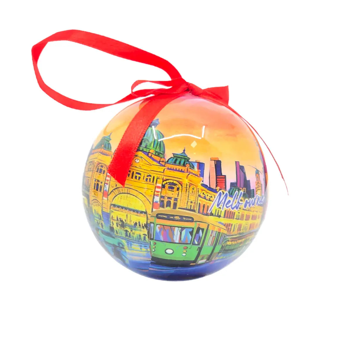 Melbourne and Sydney Christmas Bauble - Allanson Souvenirs