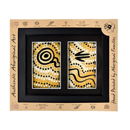Murra Wolka Double Dot Art Painting - Allanson Souvenirs