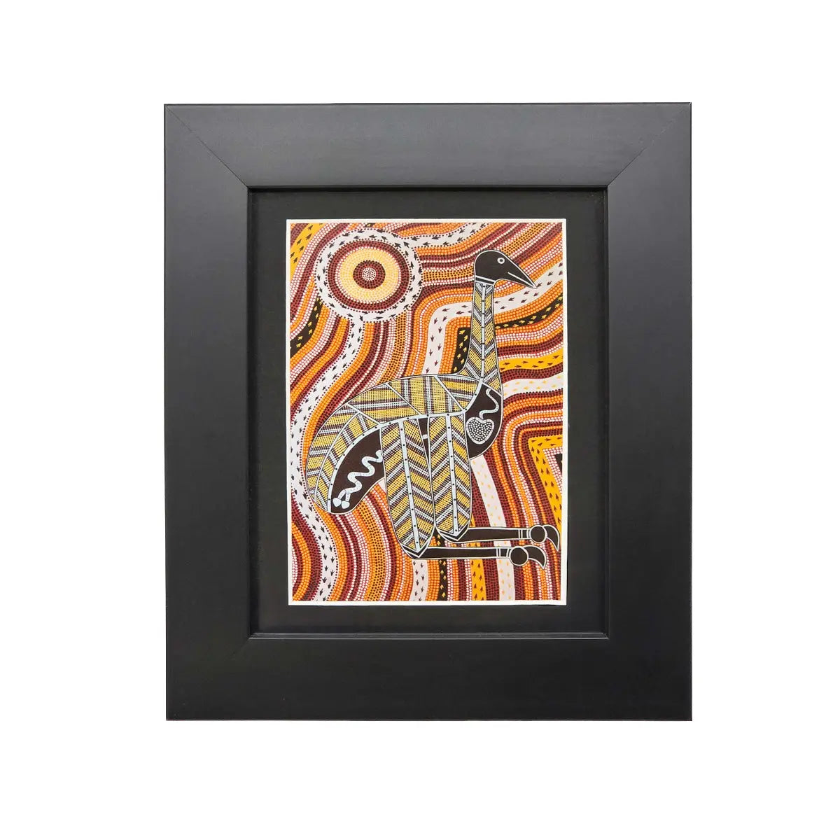 Aboriginal Framed Art Allanson Souvenirs