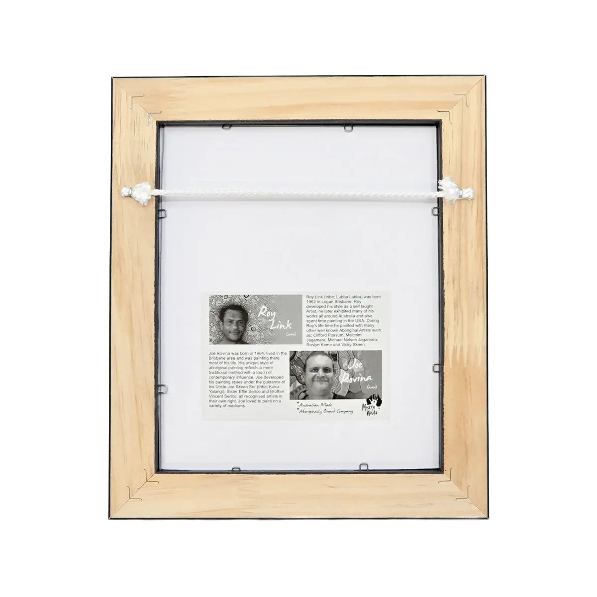 Murra Wolka Framed Print - Kangaroo/Marlu - Allanson Souvenirs