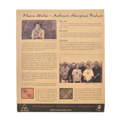 Murra Wolka Framed Print - Kangaroo/Marlu - Allanson Souvenirs