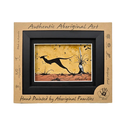 Murra Wolka Hand-painted Framed Art - Allanson Souvenirs