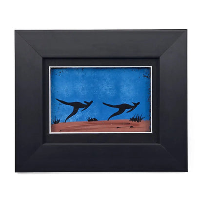Murra Wolka Hand-painted Framed Art - Allanson Souvenirs
