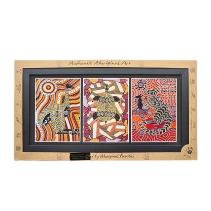 Murra Wolka Triple Framed Print - Allanson Souvenirs