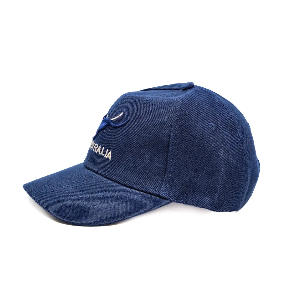 Navy Kangaroo Baseball Cap - Allanson Souvenirs