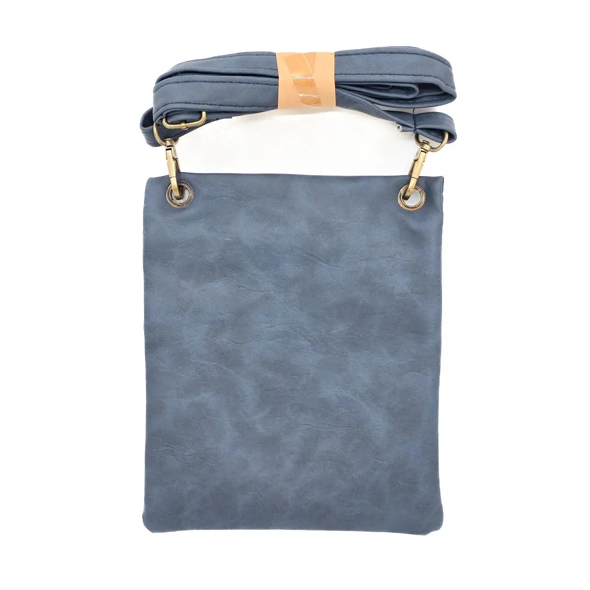Navy Two Zip Suede Travel Bag Allanson Souvenirs