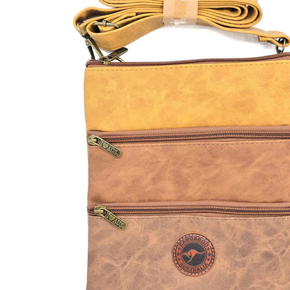 Ombre Three Zip Suede Travel Bag - Allanson Souvenirs