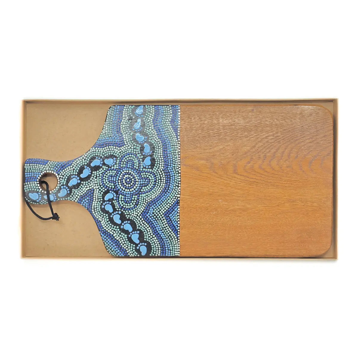On Walkabout Blue Chopping Board - Allanson Souvenirs
