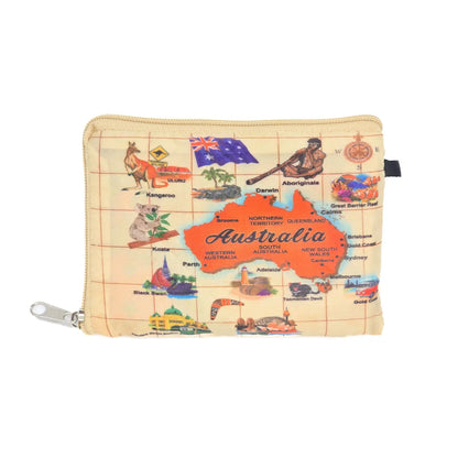Orange Australia Map Foldable Shopping Allanson Souvenirs