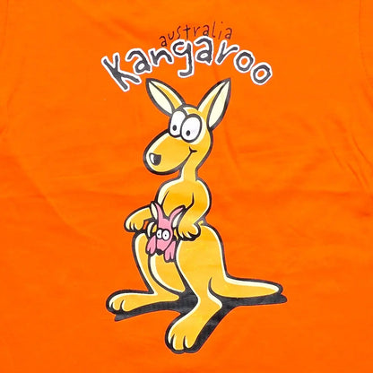 Orange Kangaroo Australia Kids T-Shirt - Allanson Souvenirs