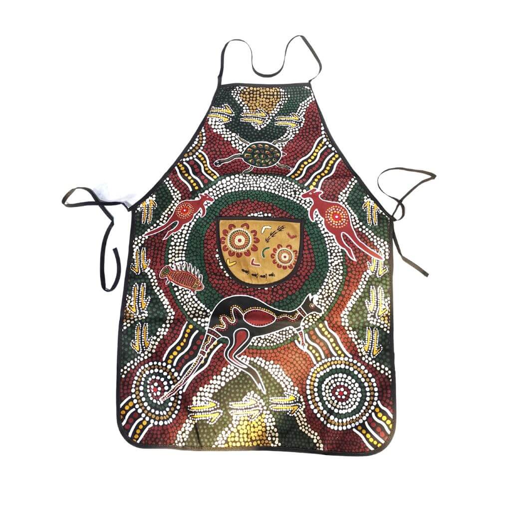 Outback Aboriginal Art Apron Set - Allanson Souvenirs