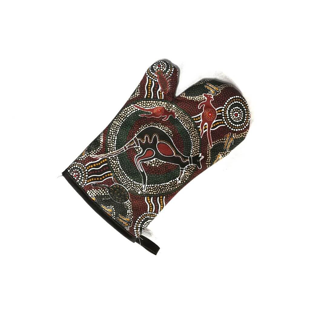 Outback Aboriginal Art Apron Set - Allanson Souvenirs