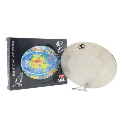 Oval Capital Cities Display Plate - Allanson Souvenirs