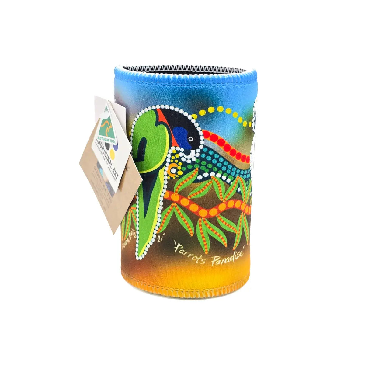 Parrots Paradise Stubby Holder Allanson Souvenirs