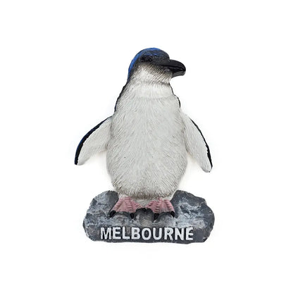 Melbourne Fairy Penguin Fridge Magnet - Allanson Souvenirs
