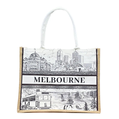 Premium Melbourne Tote Bag - Allanson Souvenirs