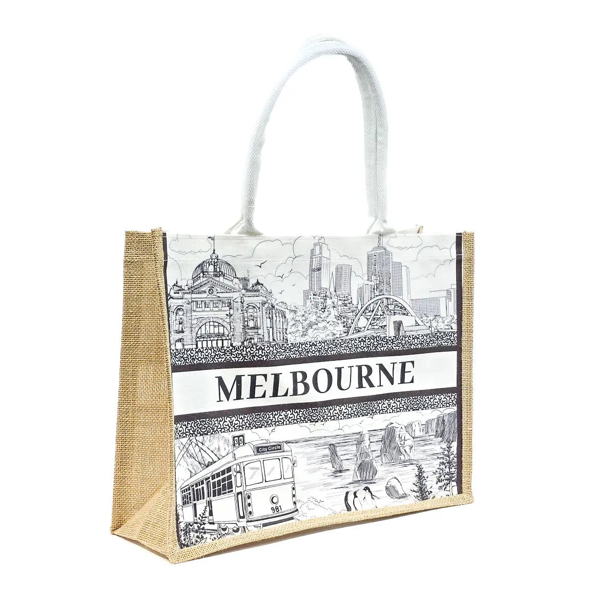 Premium Melbourne Tote Bag - Allanson Souvenirs