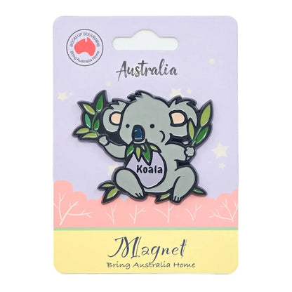 Quality Hungry Koala Magnet - Allanson Souvenirs 