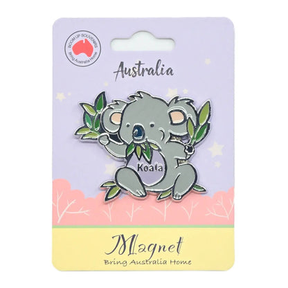 Quality Hungry Koala Magnet - Allanson Souvenirs 
