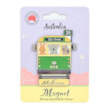 Quality Melbourne Tram Magnet - Allanson Souvenirs