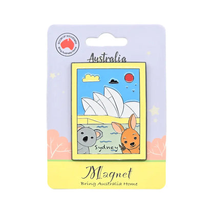 Quality Sydney Metal Fridge Magnet - Allanson Souvenirs