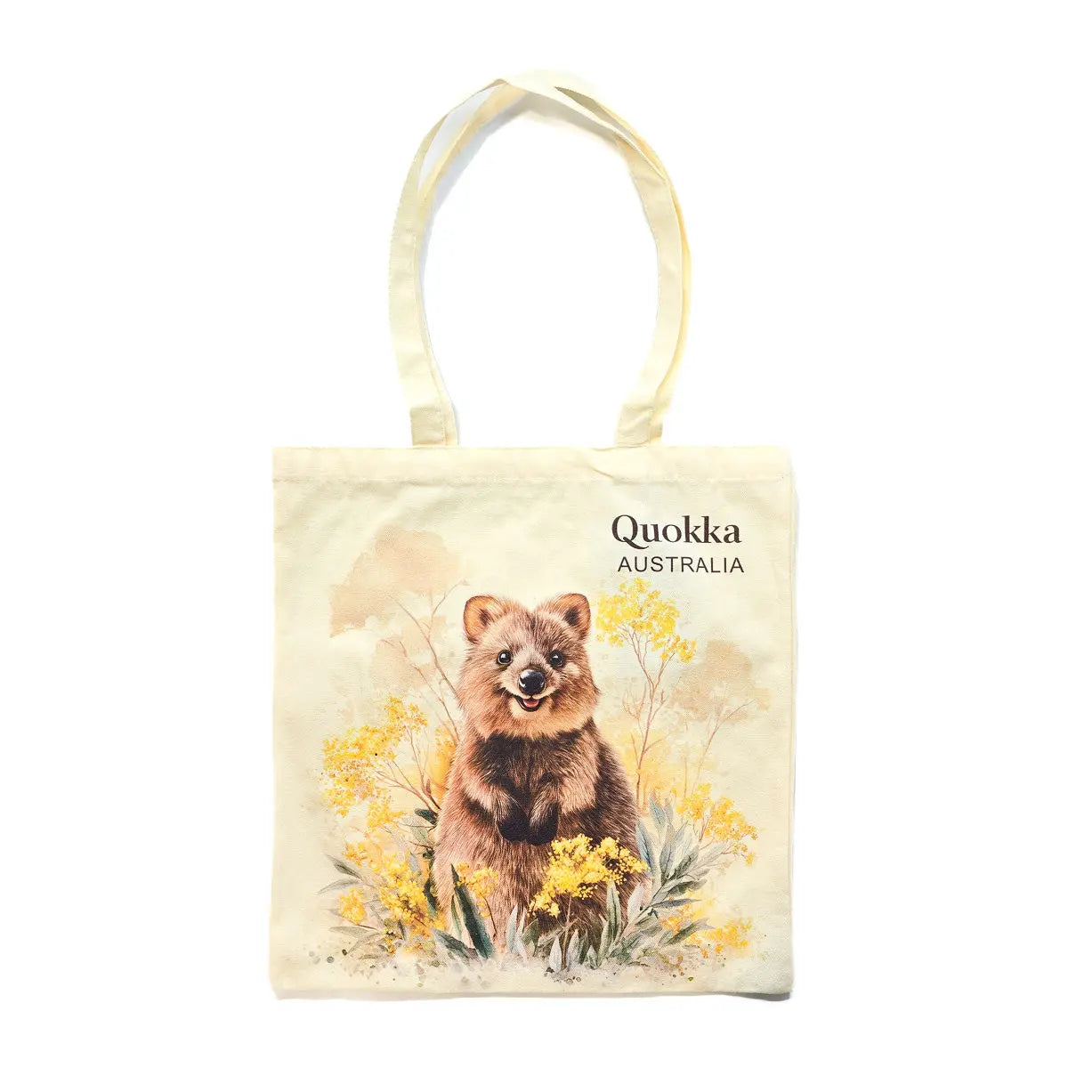 Quokka Canvas Tote Bag - Allanson Souvenirs
