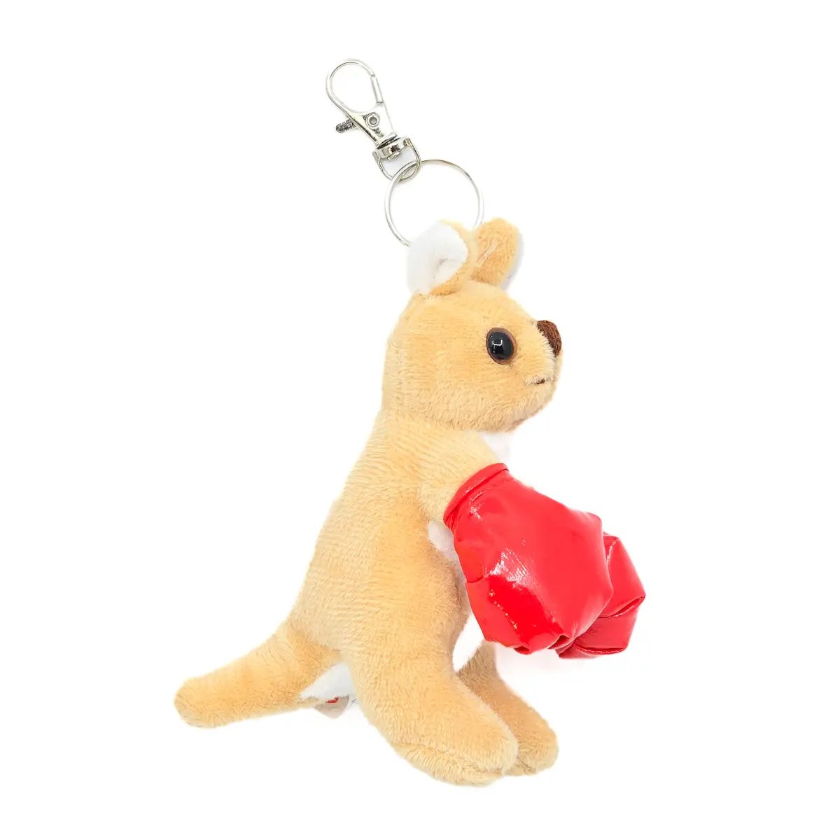 Red Boxing Kangaroo Keyring - Allanson Souvenirs
