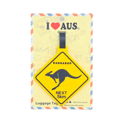 Road Sign Luggage Tags Allanson Souvenirs